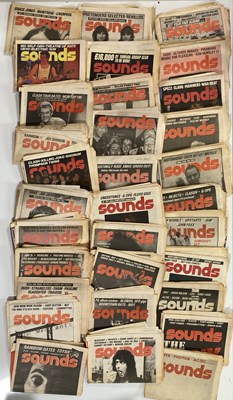 Lot 435 - PUNK ERA SOUNDS MAGAZINE COLLECTION.