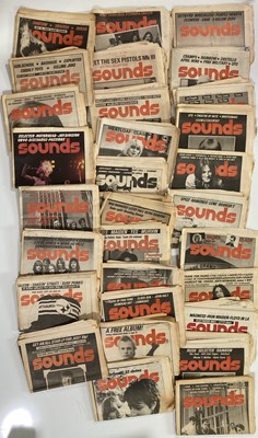 Lot 435 - PUNK ERA SOUNDS MAGAZINE COLLECTION.