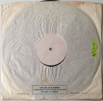 Lot 150 - ERIC CLAPTON - 461 OCEAN BOULEVARD LP (ORIGINAL UK WHITE LABEL TEST PRESSING - RSO 2479 118)