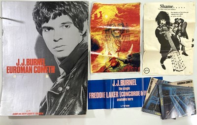 Lot 437 - STRANGLERS SHOP DISPLAY / 70S POSTERS.