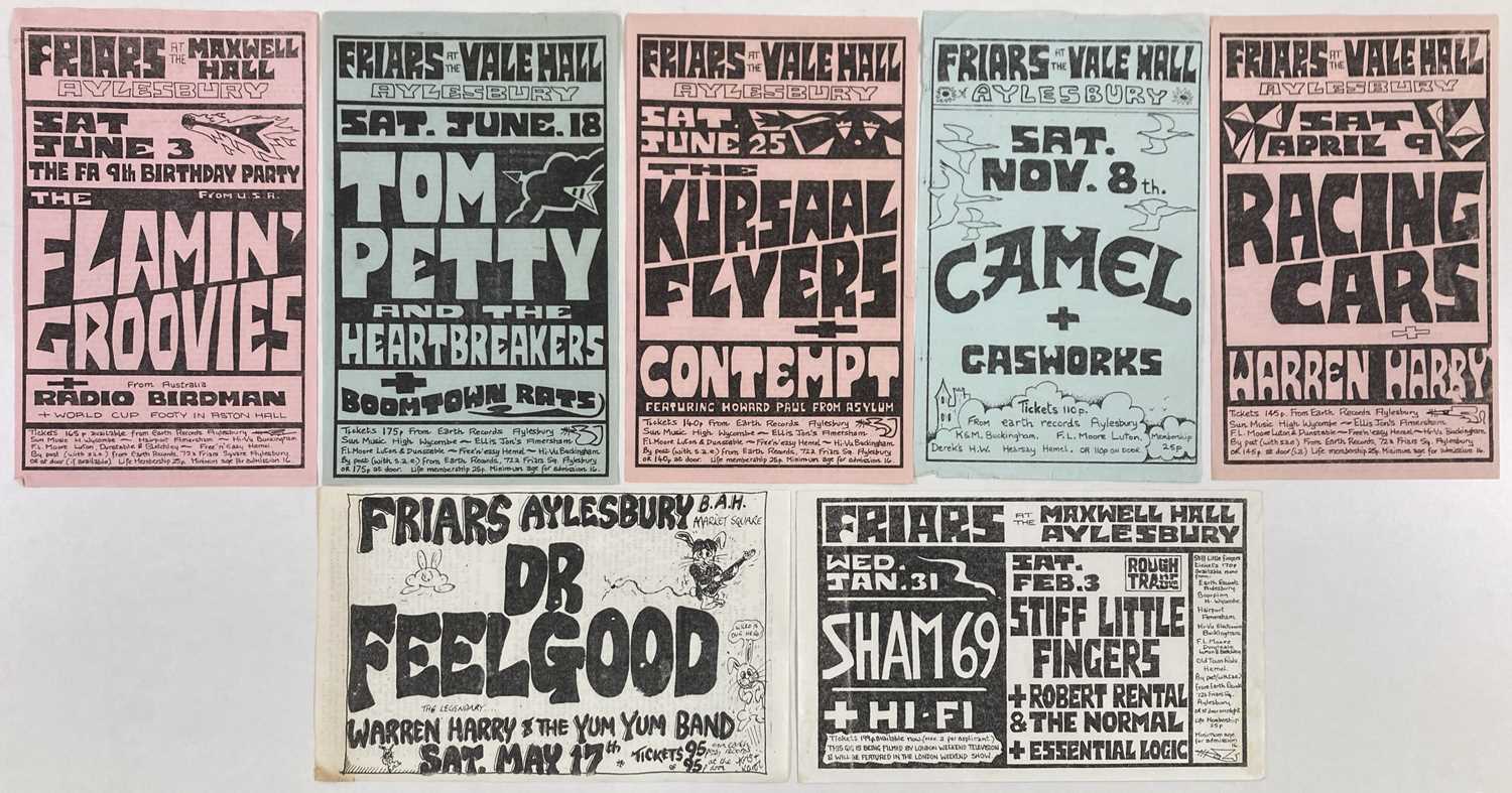 Lot 103 - THE FRIARS AYLESBURY - FLYER ARCHIVE.