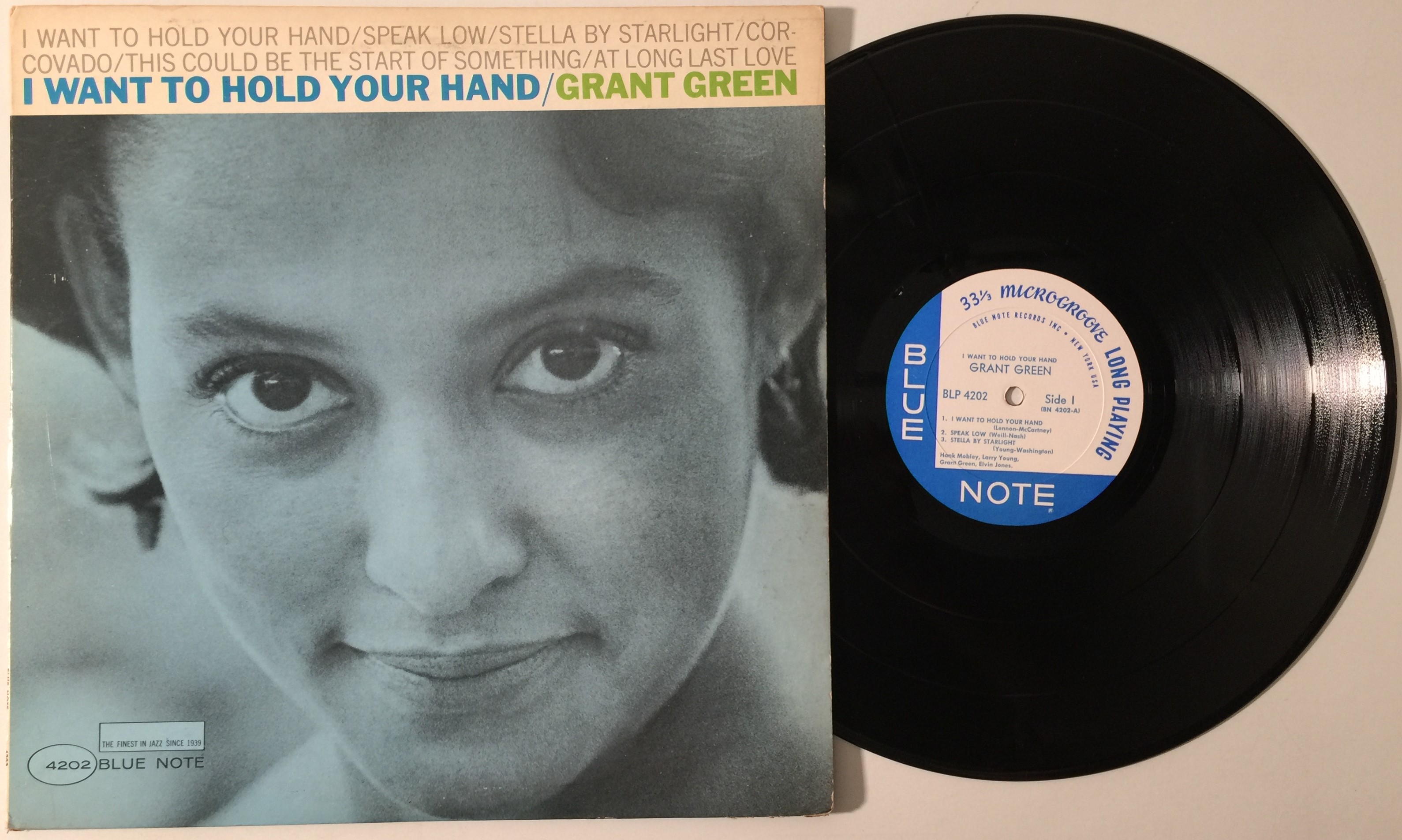 Lot 156 - GRANT GREEN - I WANT TO HOLD YOUR HAND LP