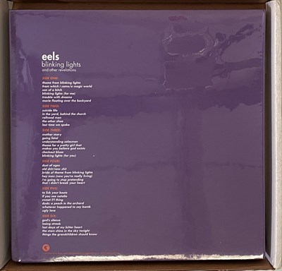 Lot 165 - EELS - BLINKING LIGHTS AND OTHER REVELATIONS (2008 LIMITED EDITION LP BOX SET - E WORKS RECORDS EW1559)