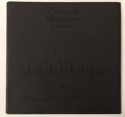 Lot 173 - ORCHESTRAL MANOEUVRES IN THE DARK - ELECTRICITY 7" (ORIGINAL UK 'BRAILLE' SLEEVE COPY - FACTORY FAC 6).