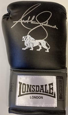 Lot 179 - ANTHONY JOSHUA SIGNED BOXING GLOVE