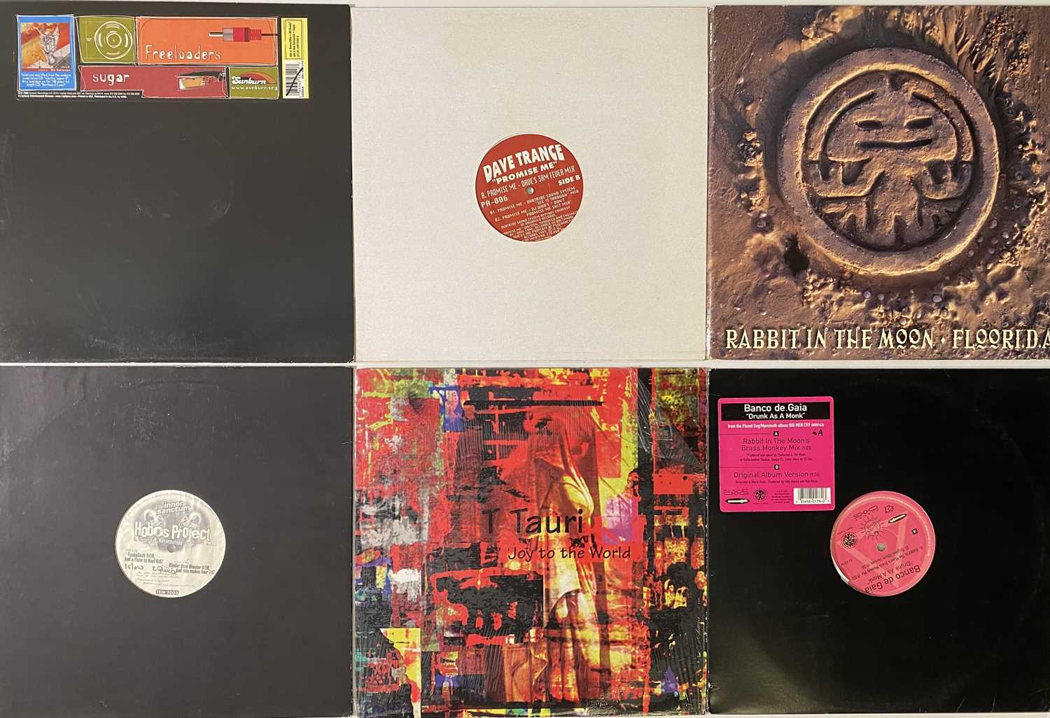 Lot 30 - U.S BREAKBEAT PIONEERS - HARDKISS & RELATED - 12" COLLECTION