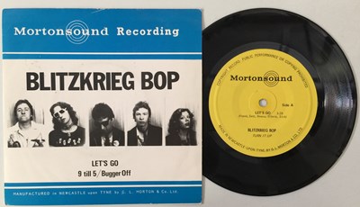 Lot 174 - BLITZKRIEG BOP - LET'S GO 7" (MORTONSOUND RECORDING - MTN 3172/3)