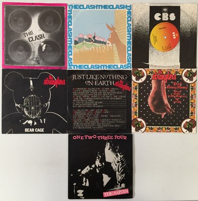 Lot 177 - SAINTS/CLASH/STRANGLERS - LP/7" COLLECTION