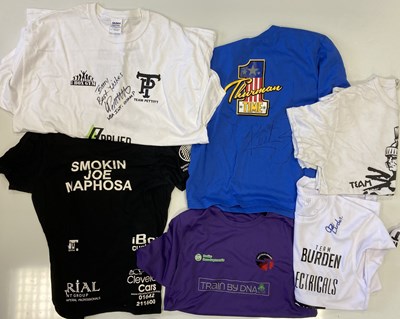 Lot 180 - SIGNED SPORTING T-SHIRTS