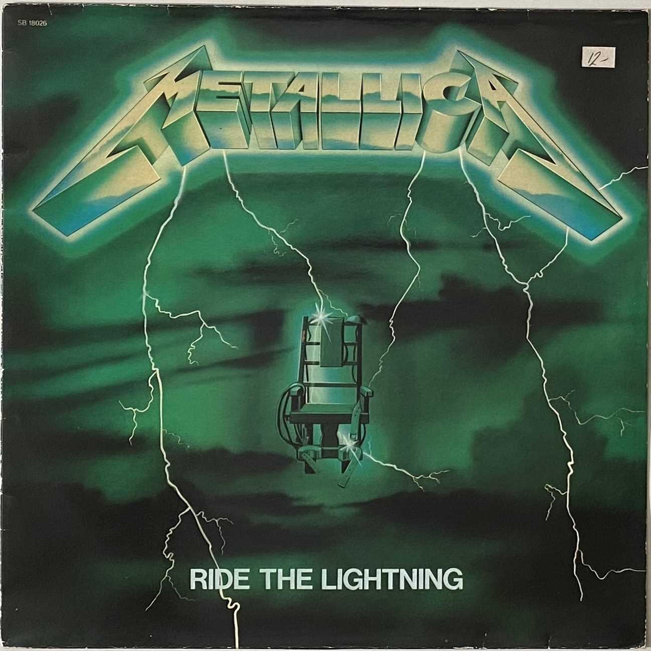 Lot 967 METALLICA RIDE THE LIGHTNING LP (PRIVATE