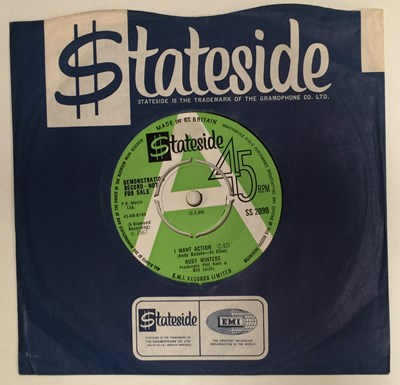 Lot 259 - RUBY WINTERS - I WANT ACTION/ BETTER 7" (NORTHERN - UK DEMO - STATESIDE SS 2090)