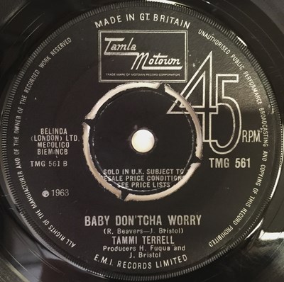 Lot 263 - TAMMI TERRELL - COME ON AND SEE ME/ BABY DON'TCHA WORRY 7" (NORTHERN - MOTOWN TMG 561)