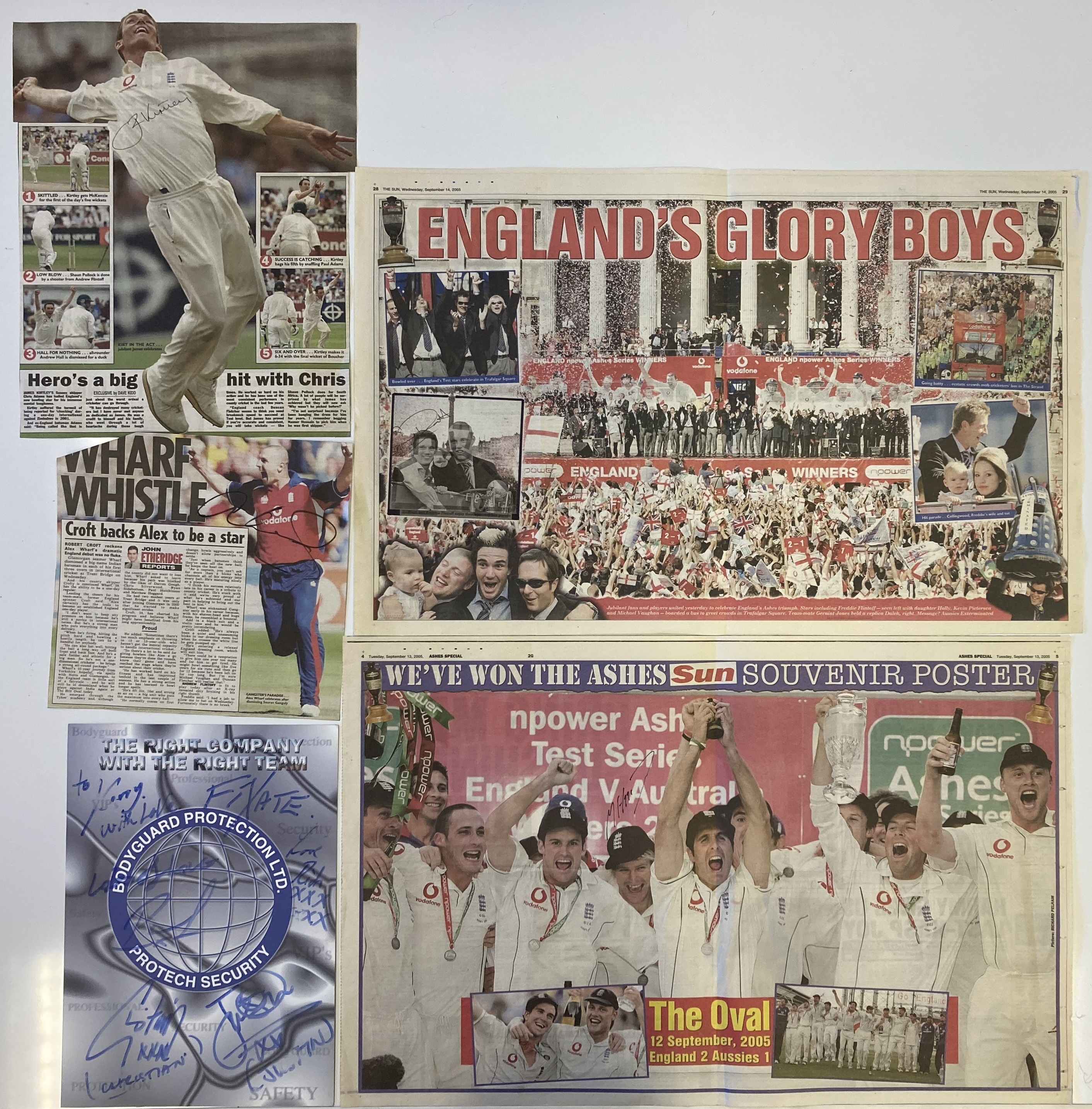 Lot 184 - ASSORTED SPORTS SIGNATURES
