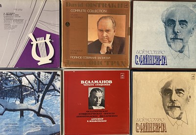 Lot 90 - CLASSICAL - LP BOX SETS (LARGELY USSR/RUSSIAN/MELODIYA)
