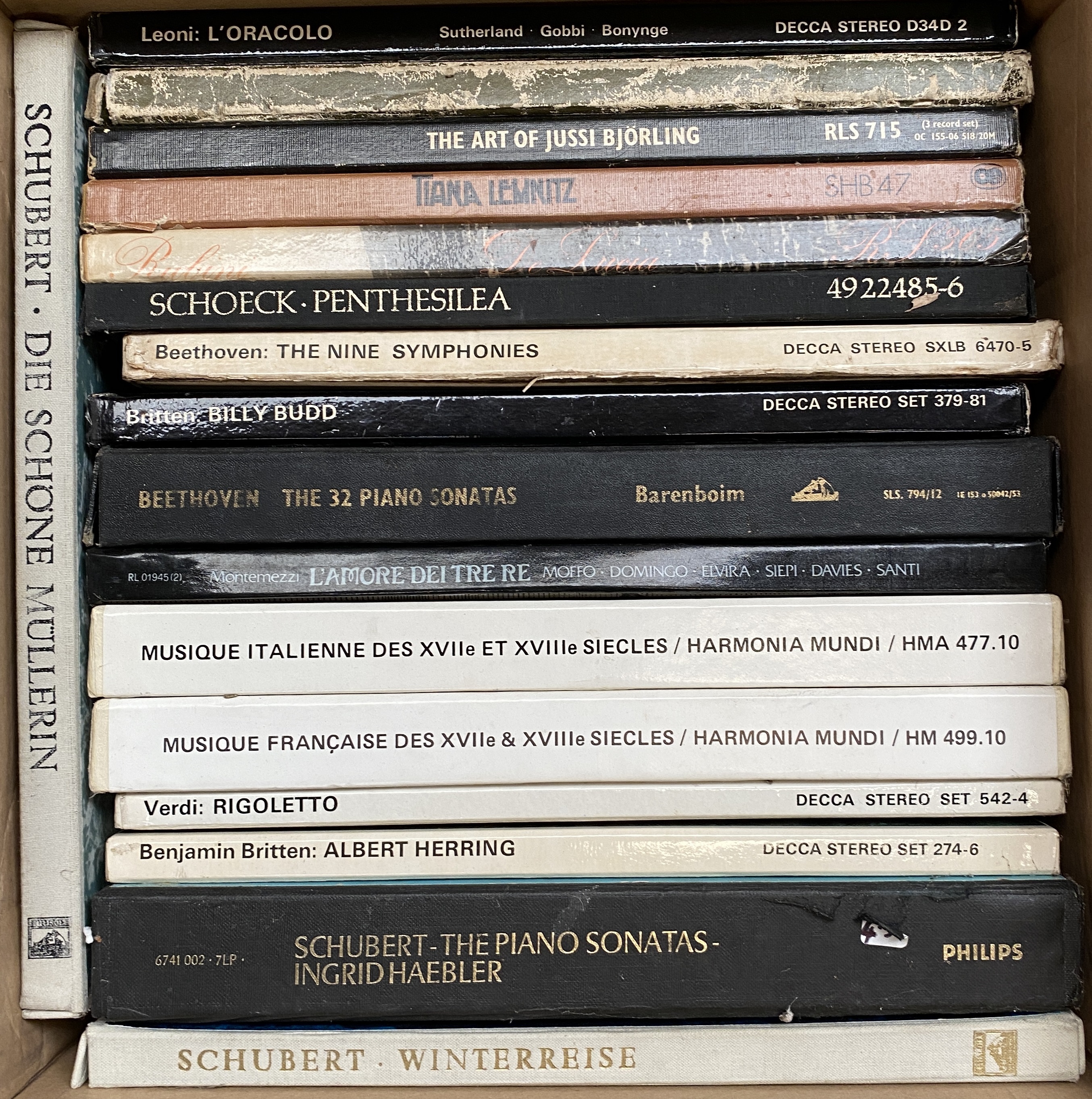 Modest Classical Box Lot 1276 - CLASSICAL BOX SETS