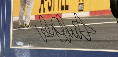 Lot 191 - MOTOGP VALENTINO ROSSI SIGNED LIMITED EDITION PHOTO