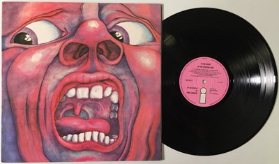 Lot 182 - KING CRIMSON - IN THE COURT OF THE CRIMSON KING LP (UK STEREO 1ST - PINK ISLAND - ILPS 9111)