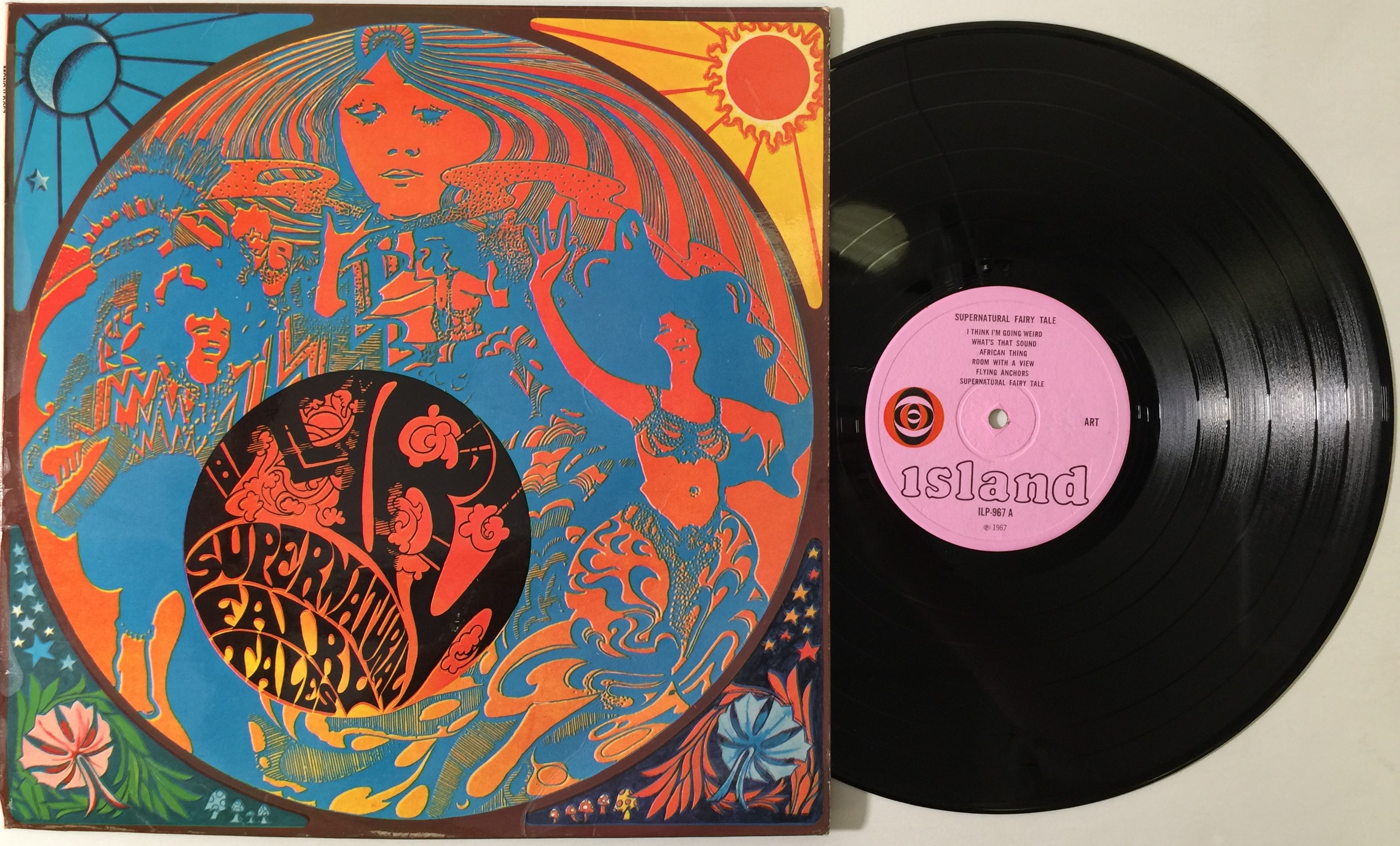Lot 189 - ART - SUPERNATURAL FAIRY TALES LP (UK MONO