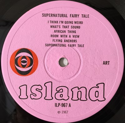 Lot 189 - ART - SUPERNATURAL FAIRY TALES LP (UK MONO OG - PINK ISLAND - ILP 967)