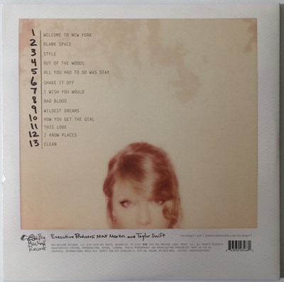 Lot 191 - TAYLOR SWIFT - 1989 LP (2018 LIMITED EDITION CLEAR/ PINK VINYL - 00843930034680)