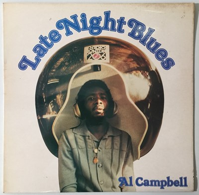 Lot 192 - AL CAMPBELL - LATE NIGHT BLUES LP (UK OG - JB MUSIC - JBLP 02)