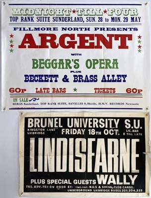 Lot 172 - 1970S POSTERS INC ARGENT / LINDISFARNE.