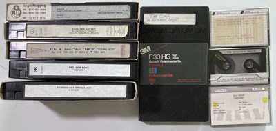 Lot 40 - PROMOTIONAL VHS AND CASSETTES - PAUL MCCARTNEY / OASIS / BLACK SABBATH.
