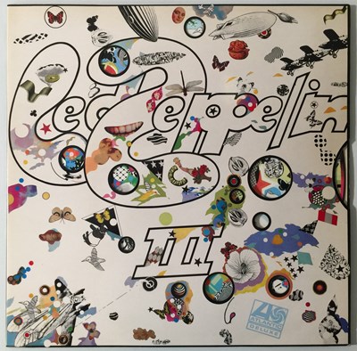 Lot 212 - LED ZEPPELIN - III LP (OG UK 1ST PRESS - PLUM/ RED ATLANTIC - 2401002)