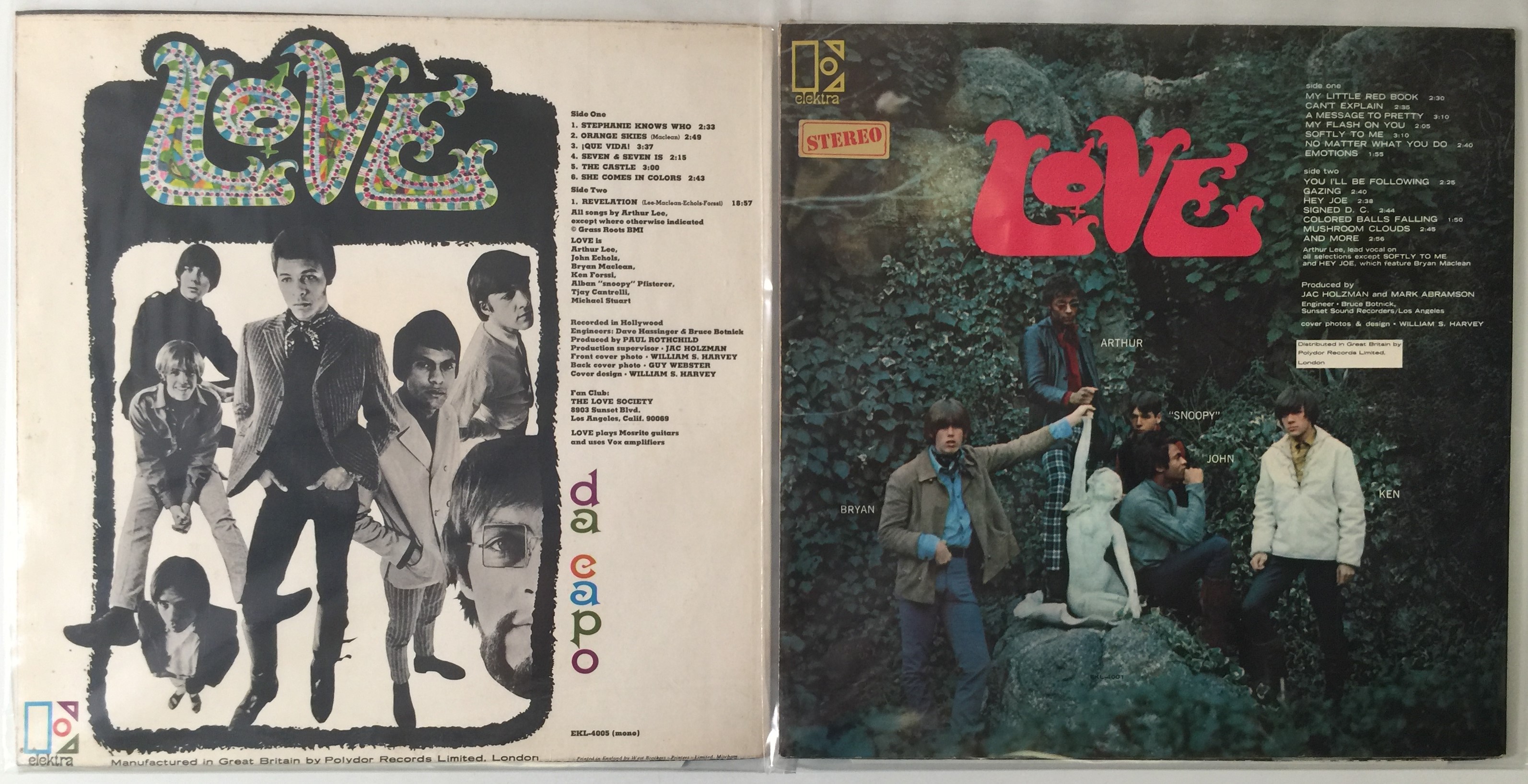 Lot 213 - LOVE - LP RARITIES
