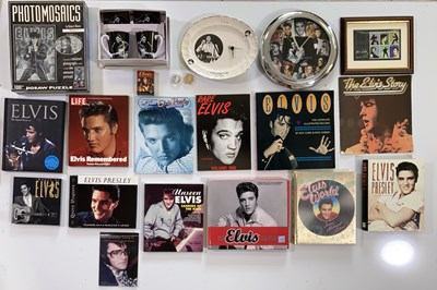 Lot 348 - ELVIS - MEMORABILIA AND COLLECTABLES.