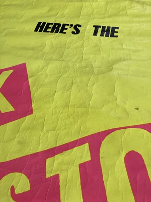 Lot 420 - SEX PISTOLS - ORIGINAL NEVER MIND THE BOLLOCKS POSTER.