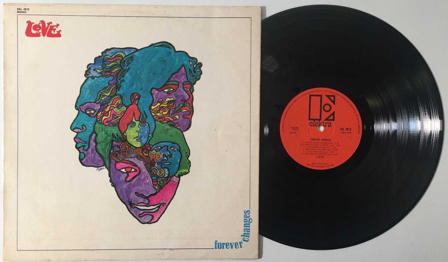 Lot 238 - LOVE - FOREVER CHANGES LP (ORIGINAL UK MONO COPY - ELEKTRA EKL 4013)