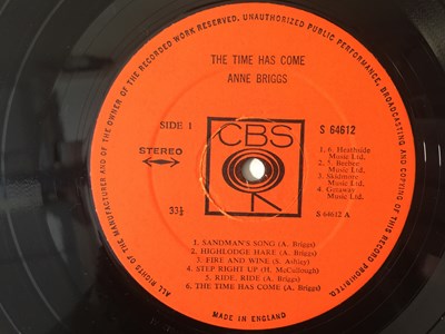 Lot 239 - ANNE BRIGGS - THE TIME HAS COME LP (ORIGINAL UK COPY - CBS S 64612)