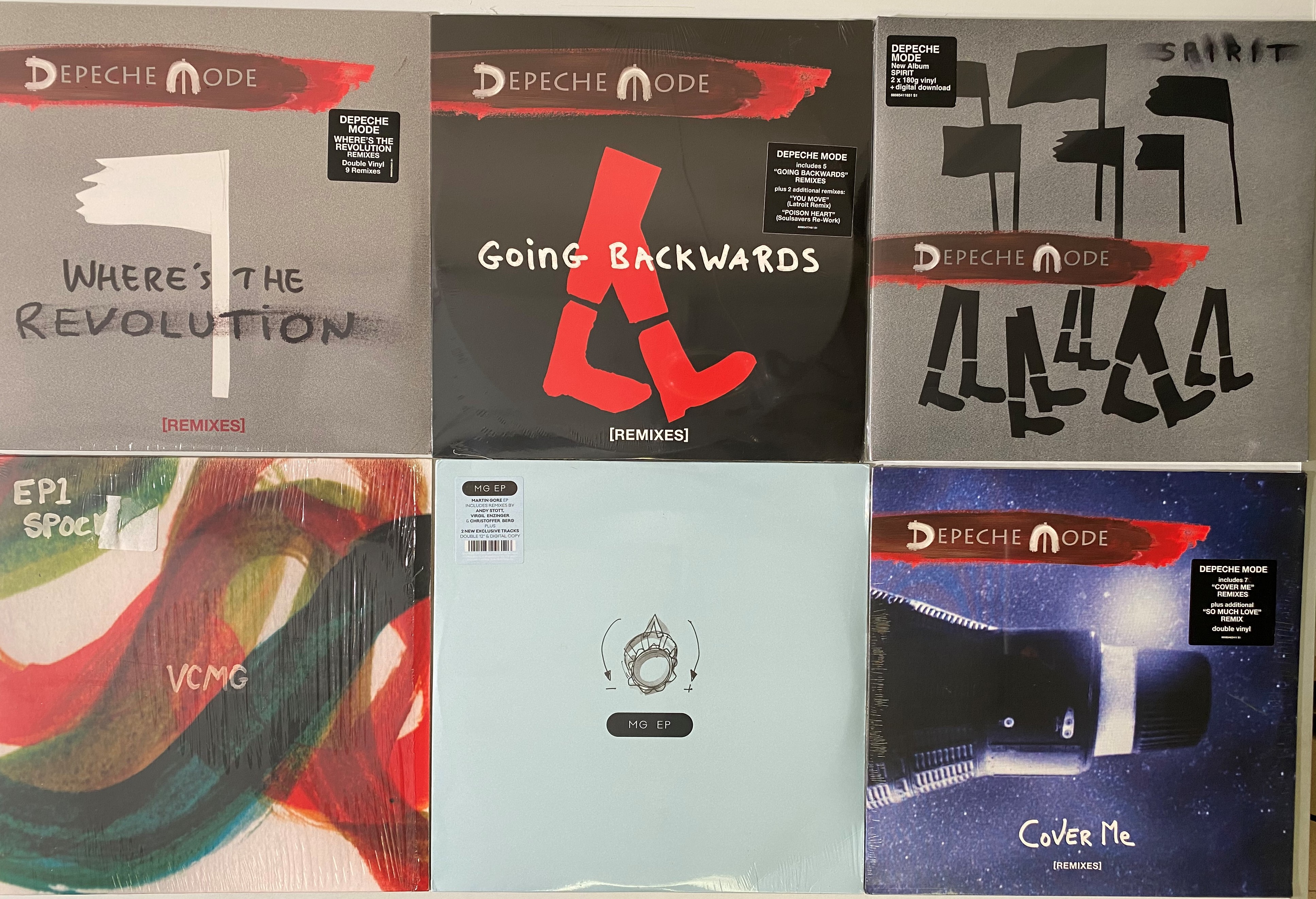 Lp Mode Book Lot 308 - DEPECHE MODE/RELATED - 2000s LP/12
