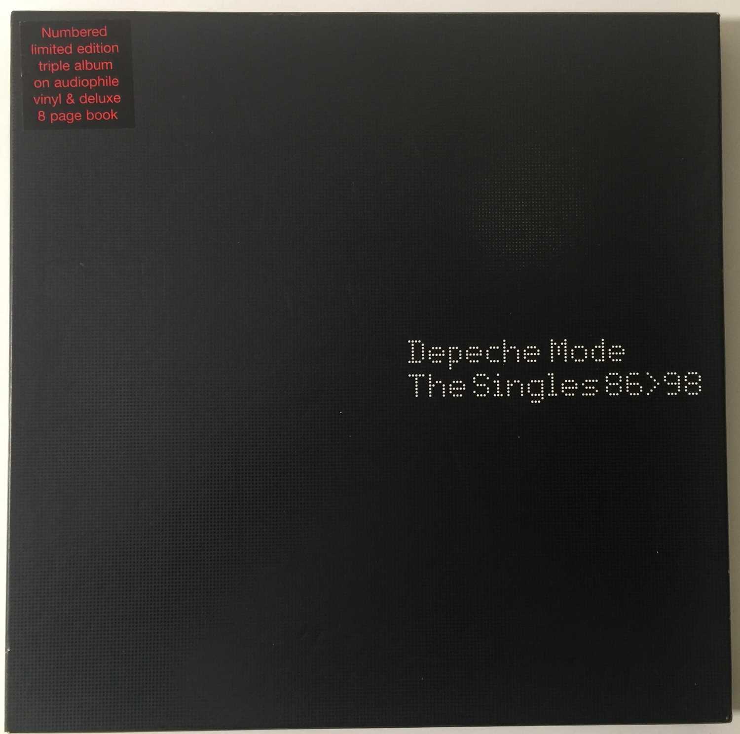 Lot 309 - DEPECHE MODE - THE SINGLES 86 > 98 (ORIGINAL UK 3 x LP SET - MUTEL5)