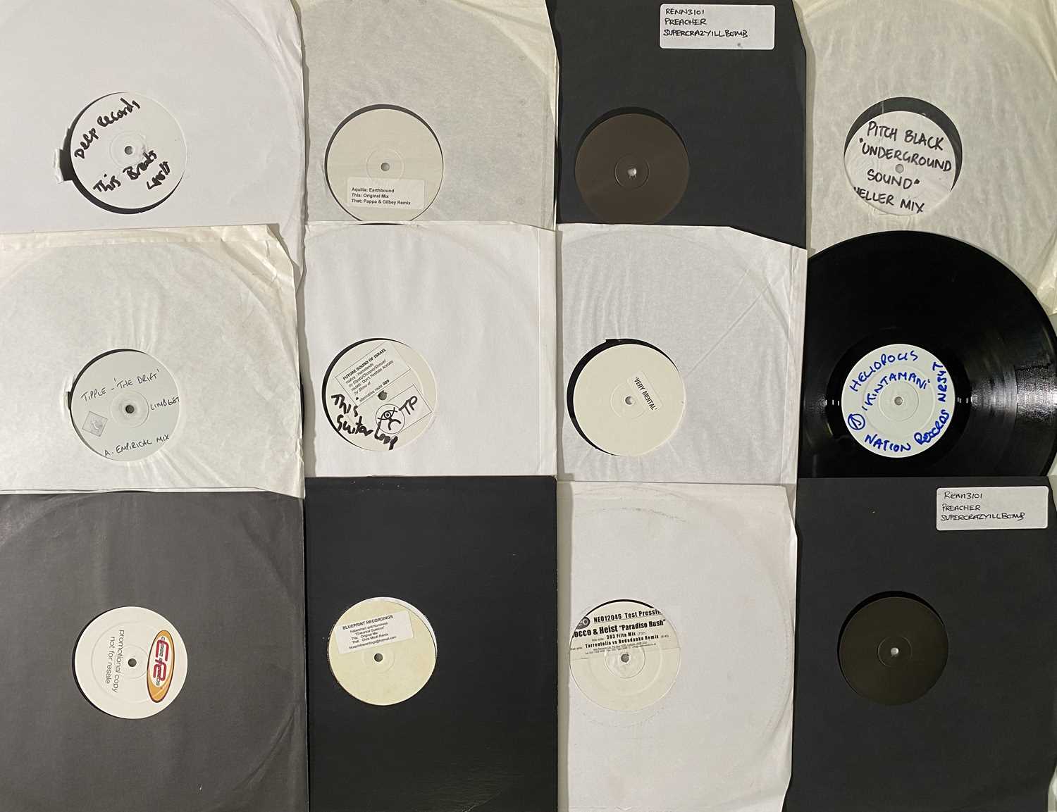 Lot 73 - NICK WARREN'S WHITE LABEL ARCHIVE