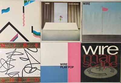 Lot 320 - WIRE & RELATED - LP/12" COLLECTION