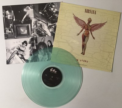 Lot 321 - NIRVANA - IN UTERO LP (ORIGINAL US CLEAR VINYL PRESSING - DGC-24607)