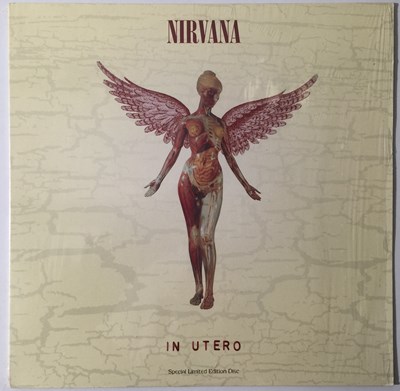 Lot 321 - NIRVANA - IN UTERO LP (ORIGINAL US CLEAR VINYL PRESSING - DGC-24607)