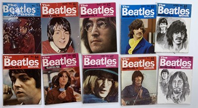 Lot 167 - THE BEATLES MONTHLY BOOKS.