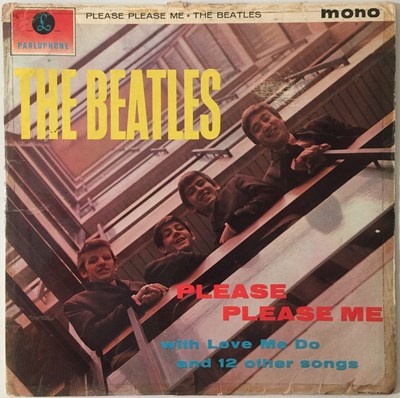 Lot 703 - THE BEATLES - PLEASE PLEASE ME LP (1ST UK MONO 'BLACK AND GOLD' PRESSING - PMC 1202)