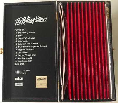 Lot 197 - THE ROLLING STONES - THE ROLLING STONES - ORIGINAL MASTER RECORDINGS MFSL BOX SET (RC-1)