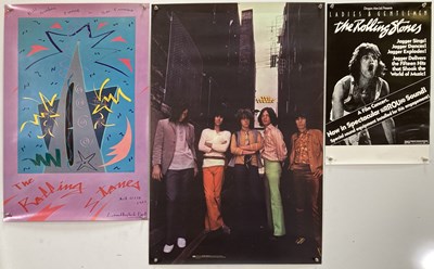 Lot 1880402 - ROLLING STONES POSTERS.