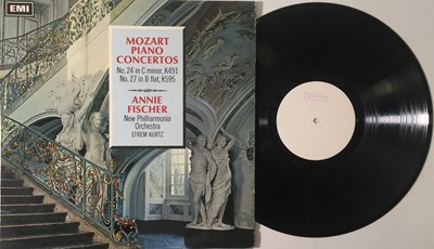 Lot 123 - ANNIE FISHER - MOZART PIANO CONCERTOS LP (ORIGINAL UK TEST PRESSING - COLUMBIA SAX 5287)