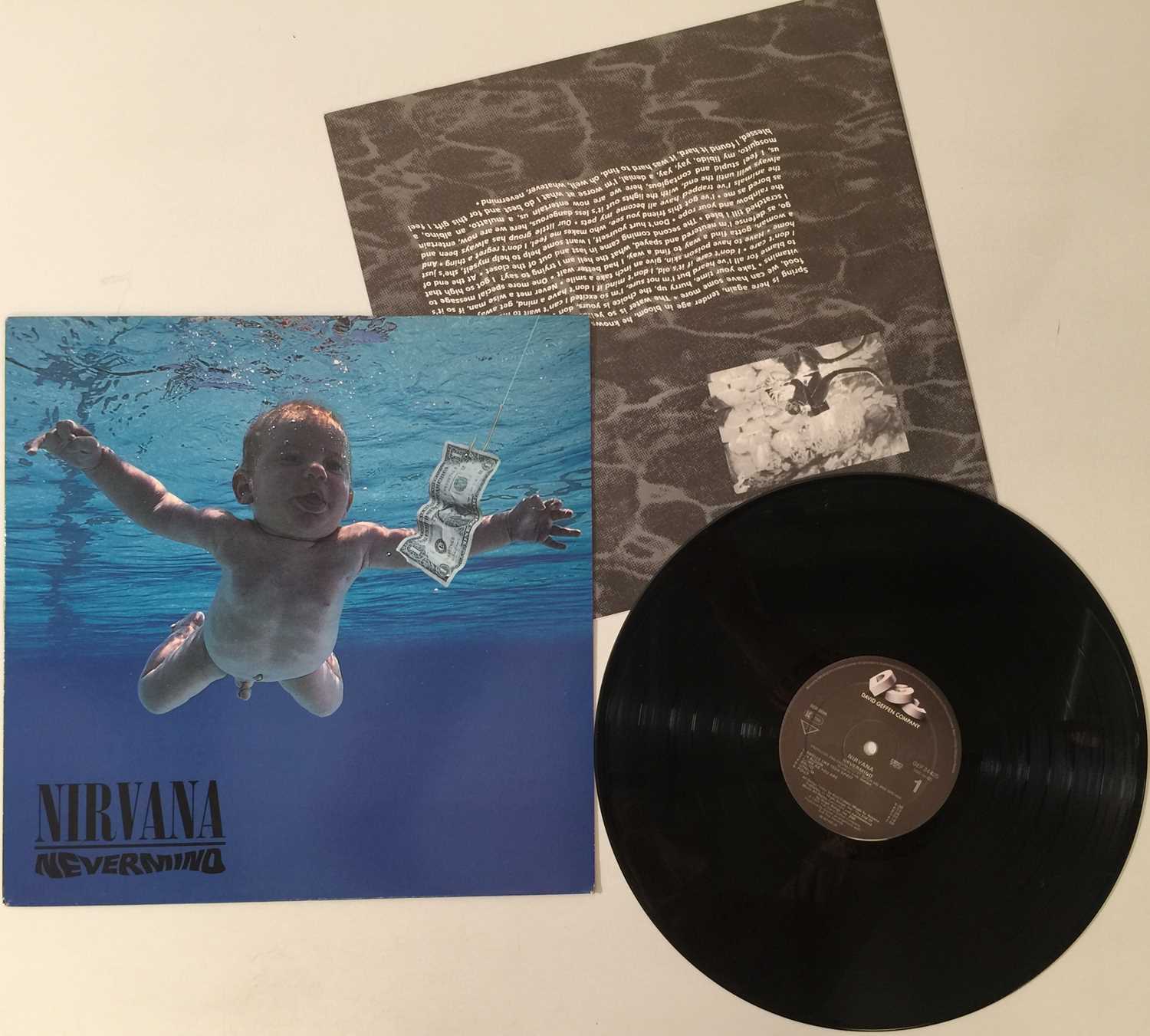 Lot 654 NIRVANA NEVERMIND LP EU ORIGINAL GEF lot-654-nirvana-nevermind-lp-eu-original-gef