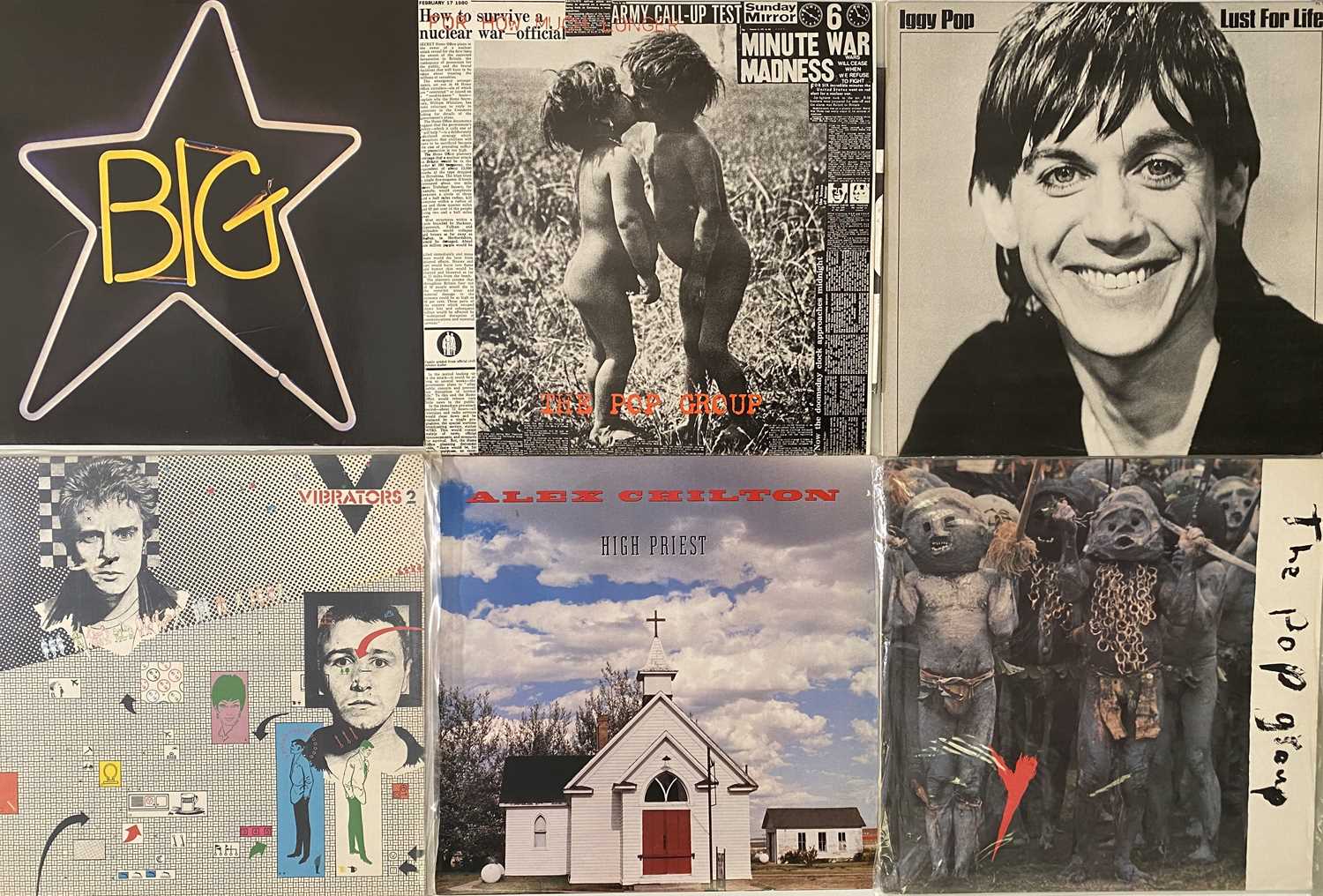 Lot 655 - ALT/ PUNK/ WAVE/ GOTH - LP PACK