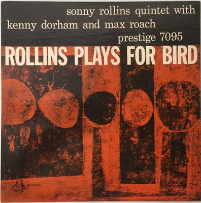 Lot 659 - SONNY ROLLINS QUINTET - ROLLINS PLAYS FOR BIRD LP (US OG MONO - PRESTIGE - PRLP 7095)