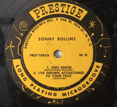 Lot 659 - SONNY ROLLINS QUINTET - ROLLINS PLAYS FOR BIRD LP (US OG MONO - PRESTIGE - PRLP 7095)