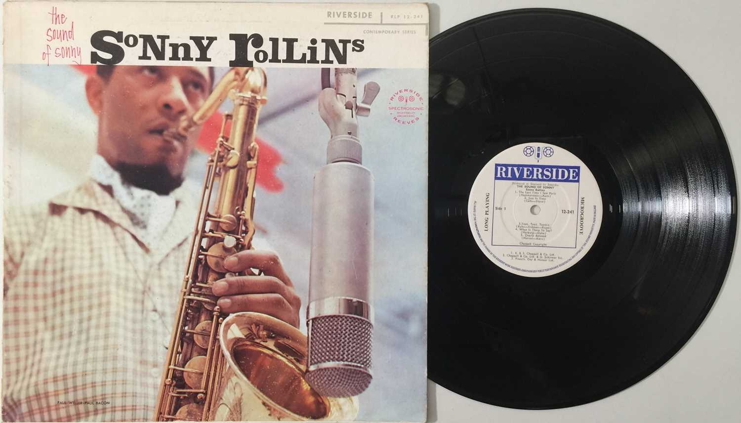 Lot 661 - SONNY ROLLINS - THE SOUND OF SONNY LP (UK MONO OG - RIVERSIDE/ INTERDISC -RLP 12-241)