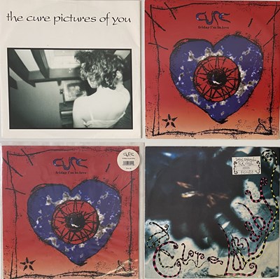 Lot 664 - THE CURE - 12" PACK (LIMITED EDITIONS/ COLOURED VINYL)